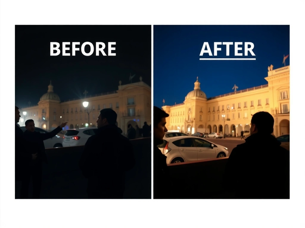 Antes y Después Postproducción