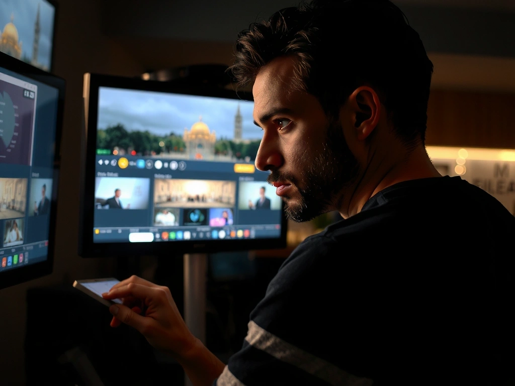 Editor profesional en acción